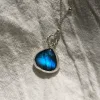 Teardrop Blue Labradorite Pendant
