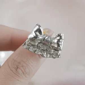 Alternative view of The Ruffle Bow Ring —— Made to Order